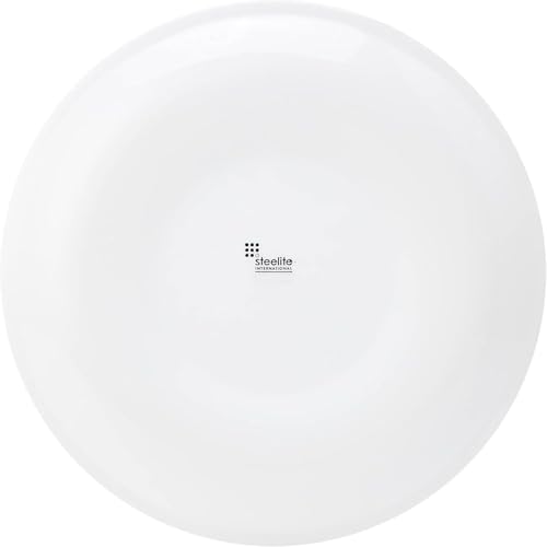 Steelite Taste Coupe Dinner Plate - 23cm Diameter | Alumina Vitrified Clay | White Porcelain 4