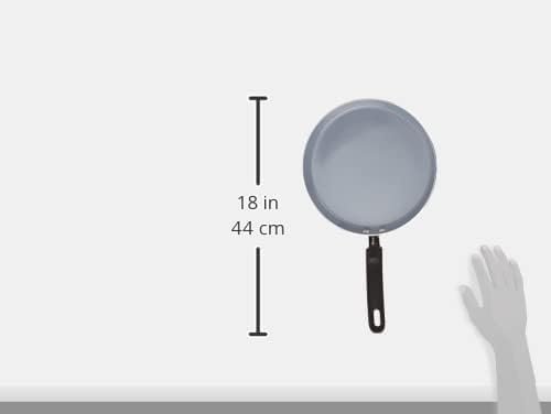 MasterClass 24 cm Eco Induction Crepe & Pancake Pan | Chemical Free Non-Stick | Aluminium/Iron 8