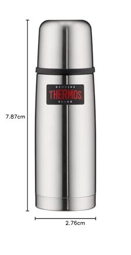 Thermos 0.35L Light & Compact Stainless Steel Vacuum Flask | Keeps Drinks Hot/Cold All Day 10