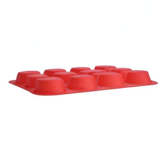 Zuvo Silicone Muffin & Cupcake Tray - 12 Cups, Non-Stick, Oven Safe up to 450°F 8