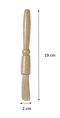 Chef Aid Pastry Brush with Natural Wood Handle and Pure Bristles | Beige 3