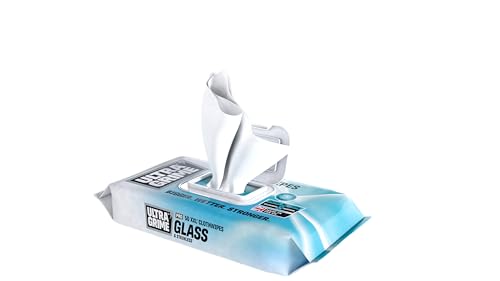 UltraGrime PRO Glass & Stainless Cleaning Cloths - 50 XXL+ Wipes, 38cm x 25cm | Alcohol-Free 2