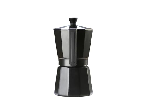 WECOOK! Bella Moka Pot Espresso Maker - Aluminum, 3 Cups | Black/White 4