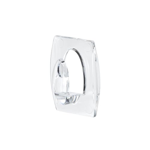 Command Clear Mini Hooks with Clear Strips - Damage-Free Hanging | Holds 225g | 30 Hooks 13