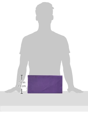Unique Plastic Tablecloth - Solid Deep Purple Rectangular | 137cm x 274cm | 1 Count 3