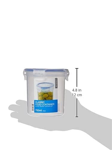 LocknLock HPL932D Round Plastic Food Container - 700ml | Air Tight | BPA Free 3