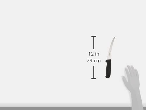 Victorinox Fibrox Narrow Curved Boning Knife - 15cm Stainless Steel Blade | Black Handle