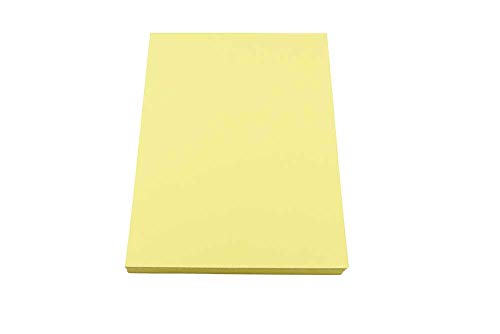 House of Card & Paper Pastel Yellow Card Stock - 160gsm A4, 100 Sheets | Crafting & Presentation 5