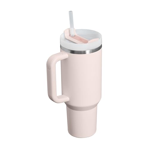 STANLEY 1913 Quencher H2.0 Flowstate Tumbler 1.2L Rose Quartz | Cold 11 Hrs, Ice 2 Days | Stainless Steel 9
