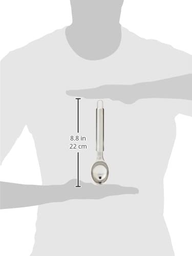 Chef Aid Stainless Steel Ice Cream Scoop - Durable, Rust Resistant, Ergonomic Grip | Dishwasher Safe 5