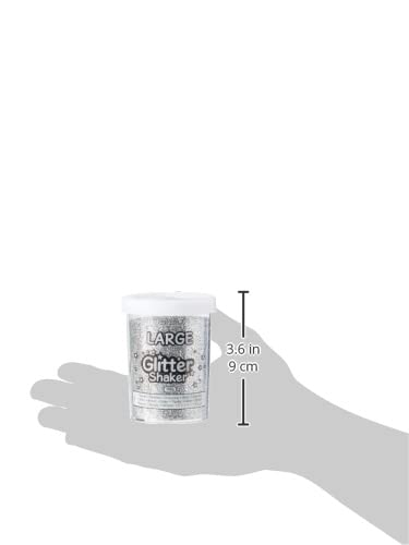 Baker Ross Jumbo Glitter Shakers - 6 Pack Assorted Colors (100g Each) | Arts & Crafts Essential 5