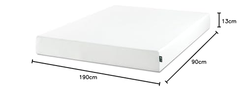 Zinus Memory Foam Mattress - Single (90x190cm) | 5'' Height | Medium Firm Orthopaedic Support | Green Tea Infused 2