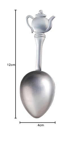 Dexam Stainless Steel Tea Caddy Spoon - Traditional Design | 10.5cm Length | Dishwasher Safe 4