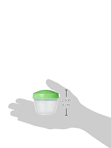Sistema Yogurt To Go Round Containers - 150 ml Capacity, Pack of 2 | BPA Free 4