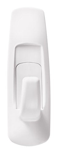 Command Large Utility Hook - Damage-Free Hanging | Holds 2.2 kg | White Plastic | 7 Hooks 12