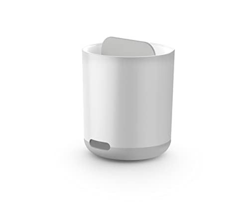 Joseph Joseph Duo Detachable Toothbrush Holder - Ventilated Storage for Manual & Electric Brushes | White, Small 3