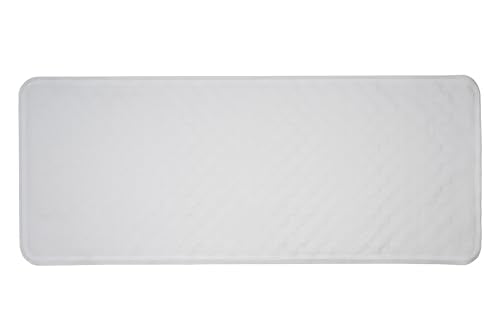 Croydex Rubagrip Non-Slip Bath Mat - Anti-Mould, Natural Rubber, Secure Suction Cups | 90 x 37cm 2