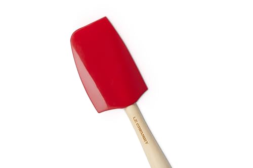 Le Creuset Craft Silicone Spatula - Medium Size | Heat Resistant to 250°C | Cerise 3