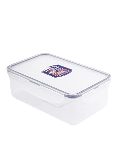 LocknLock Rectangular Plastic Food Container - 1L Capacity | Airtight & Leak-Proof | Freezer/Microwave Safe 3