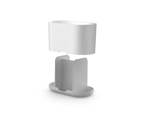 Joseph Joseph Duo Detachable Toothbrush Holder - Organised Storage | Quick Dry | White, Large 4