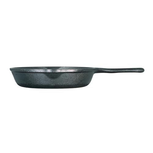 Lodge Pre-Seasoned Cast Iron Round Frying Pan - 6.5 Inch | Assist Handle | Oven Safe 3
