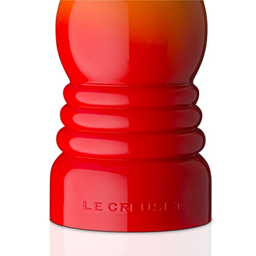 LE CREUSET Classic Pepper Mill Grinder - Chip-Resistant ABS Plastic | 40g Capacity | Volcanic 3