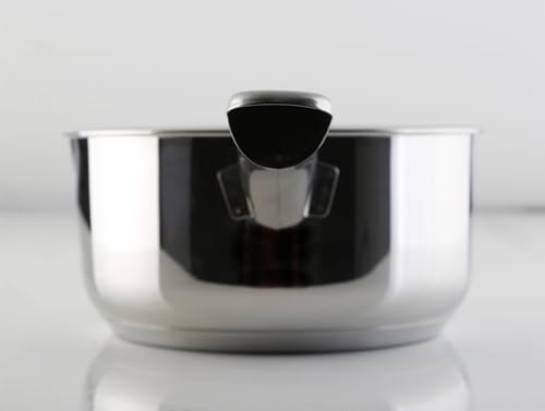 WECOOK! Saucepan 1.1L Stainless Steel Nonstick Pot for Induction, Gas, Electric Hobs | Pouring Spout 2