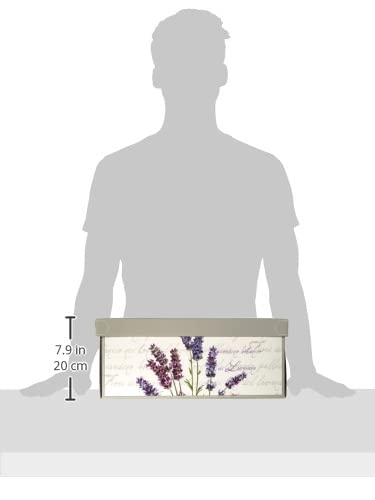 Lavatelli Kanguru Collection Fragrant Lavender Decorative Storage Box | 42x32x17.5 cm | 30kg Capacity 5