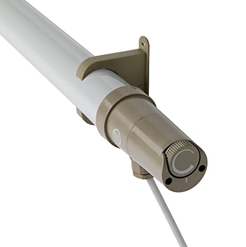 Dimplex ECOT1FT Tubular Heater - 1 Foot Tube with Built-in Thermostat | 40W | White/Grey 4