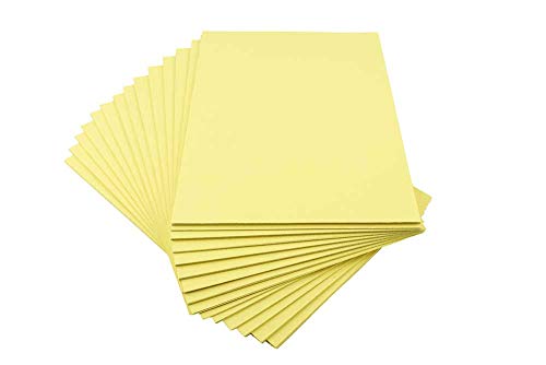 House of Card & Paper Pastel Yellow Card Stock - 160gsm A4, 100 Sheets | Crafting & Presentation 4