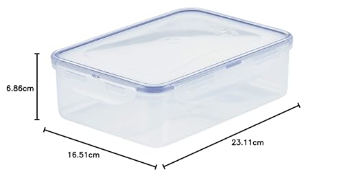 LocknLock HPL824 Rectangular Food Storage Container - 1.6L Capacity | Airtight & Leak Proof 9
