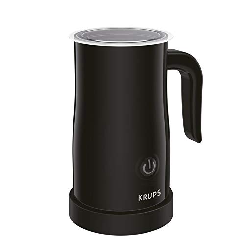 KRUPS Automatic Milk Frother - One-Touch Control for Hot/Cold Foam | Non-Stick | 150ml Froth Capacity