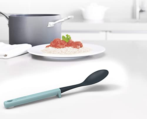 Joseph Joseph Duo Solid Cooking Spoon - Hygienic Design | Heat Resistant Nylon Head | Opal 3