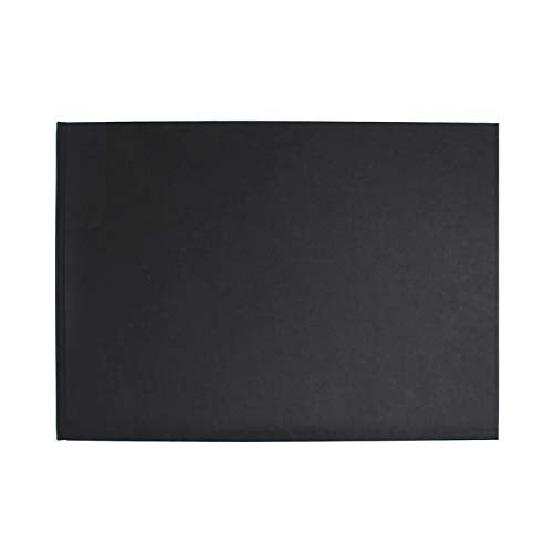 Artway Studio - A4 Landscape Sketchbook | 170gsm Cartridge Paper | 92 Sides | Black Hardback 2