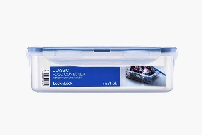 LocknLock HPL824 Rectangular Food Storage Container - 1.6L Capacity | Airtight & Leak Proof 2