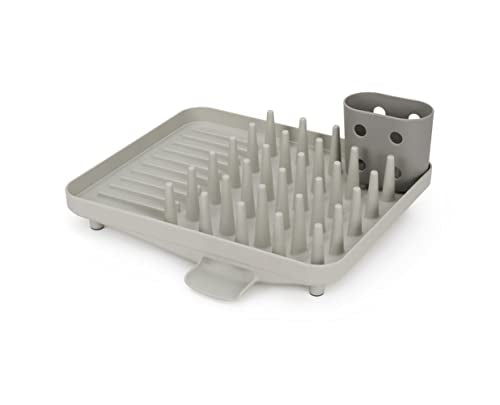 Joseph Joseph Duo Compact Dish Drying Rack | Grey Plastic | Sloping Base 6