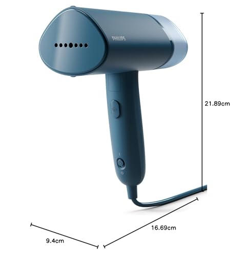 PHILIPS Handheld Steamer 3000 Series - 1000W Power | 20 g/min Steam | Kills Germs 7