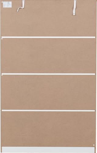 Seconique Dakota 3 Door Wardrobe - Engineered Wood | White Finish | Anti-Tipping Safety Feature 5