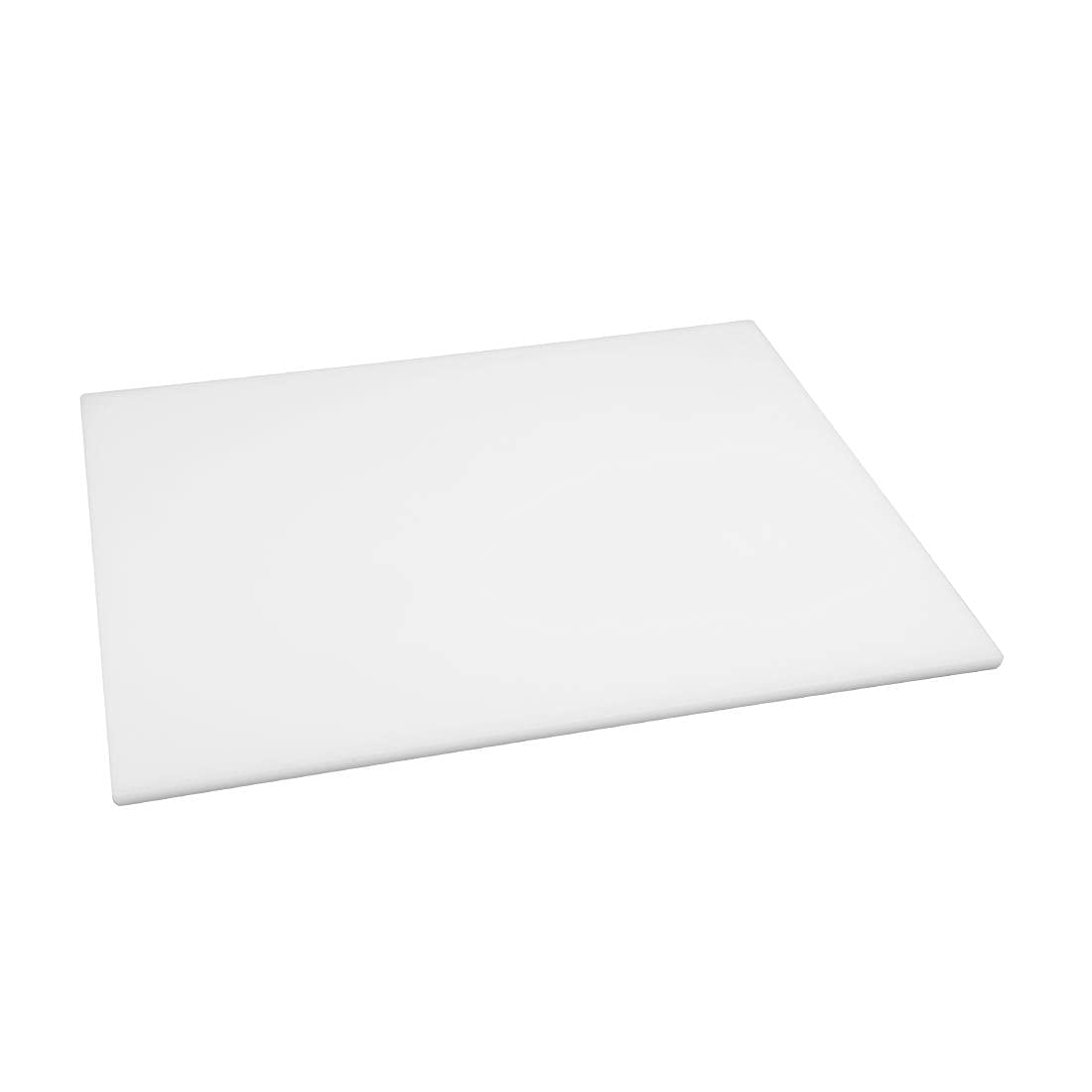 Hygiplas LDPE Chopping Board - White, Dairy/Bakery Use | 450x300mm | Lightweight 1