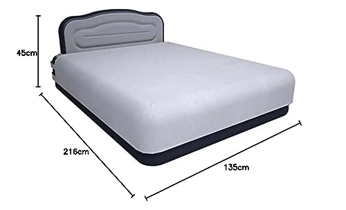 YAWN AIR Deluxe Self-Inflating Airbed - Double Size with Built-in Pump & Headboard 8