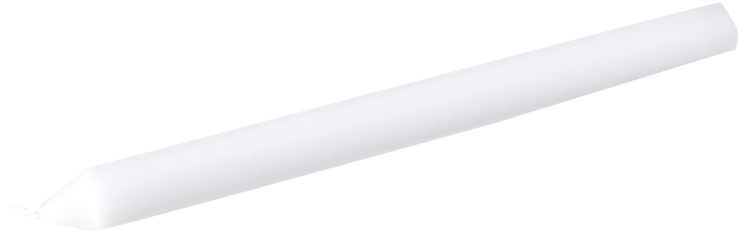 Spaas Unscented Dinner Candles - 21mm x 240mm | 8 Hr Burn Time | 10 White Pieces 4