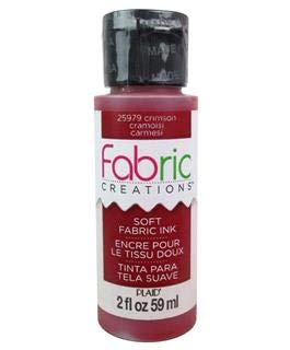 Fabric Creations Soft Fabric Ink - Water Based, Non Toxic, Crimson | 59 ml 3