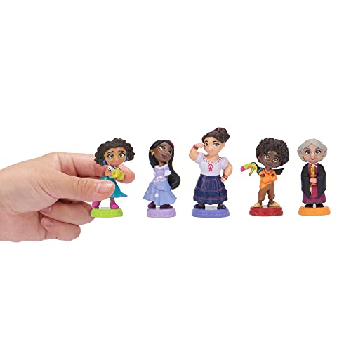 Disney Encanto 5-Pack Figurine Set - Mirabel, Antonio, Isabela, Luisa, Abuela | Ages 3+ 2