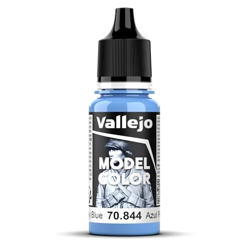 Vallejo Model Color VJ70844 - Deep Sky Blue Acrylic Paint | 17 ml | Waterbased 2