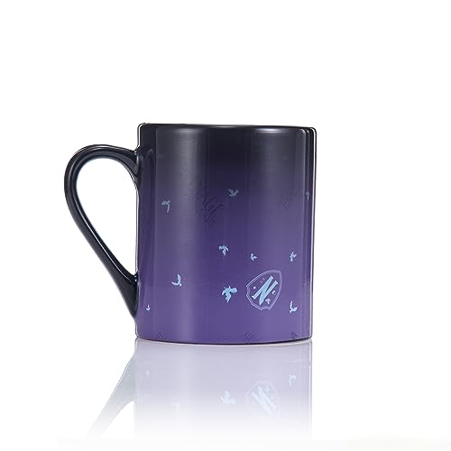 WOW! STUFF Wednesday Heat Changing Ceramic Coffee Mug | Purple | Heat Reveal Technology 4