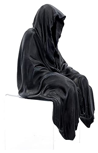 Nemesis Now Darkness Resides Reaper Figurine | 23cm Height | Black Resin Statue 3