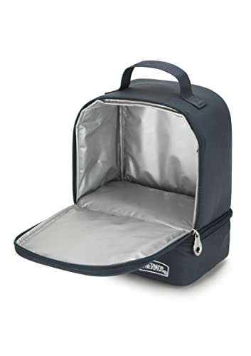 Thermos Blue Eco Cool Dual Compartment Insulated Lunch Box Bag | 3L Capacity | Recycled PET Fabric 3