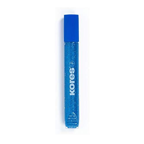 Kores Glitter Glue Pens - 10.5 ml (Pack of 5) | Acid-Free Craft Adhesive 10