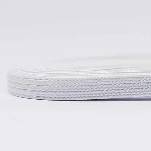 KORBOND Elastic Bands - 12mm x 2m Flat Sewing Elastic | Black & White Pack 3