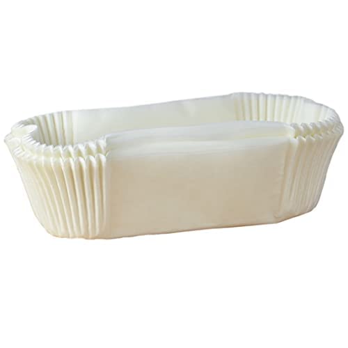 Doric Loaf Tin Liners - 40 Pack Non-Stick Siliconised Greaseproof Paper for Ovens & Air Fryers 10